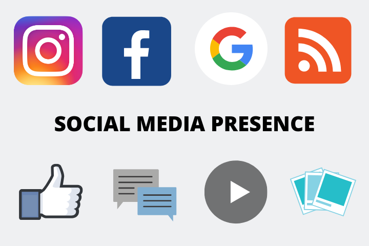 Social Media Presence