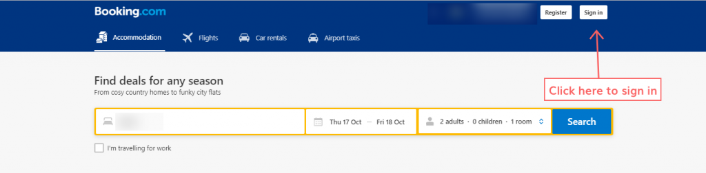 Booking.com Review Response Step_1