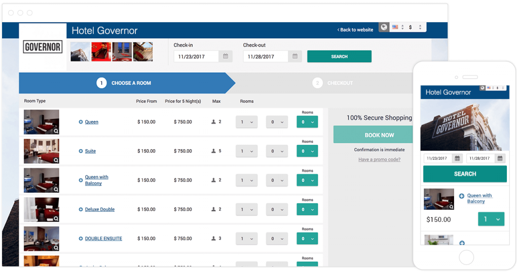 Mybookings governor