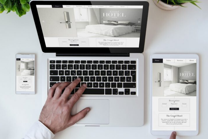 Website hotel bookings