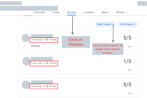 Hotel Reviews Google 1