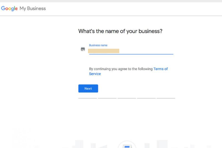 Google My Business for hotels business name
