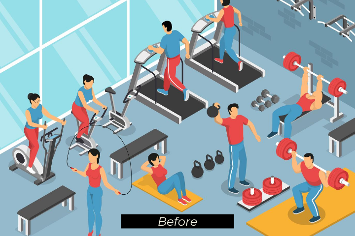 provide a first-rate hotel experience gym workout
