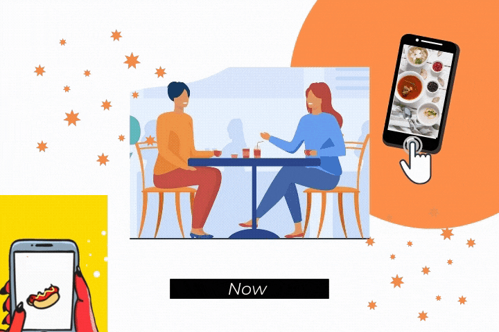 provide a first-rate hotel experience digital food menu in restaurants