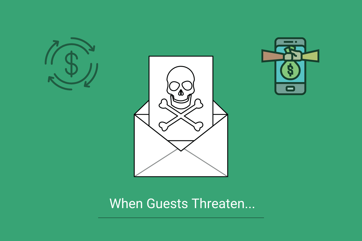 blackmailing reviews from hotel guests
