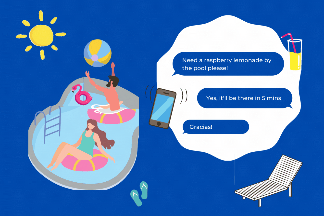 guest messaging to delight guests during mid-stay