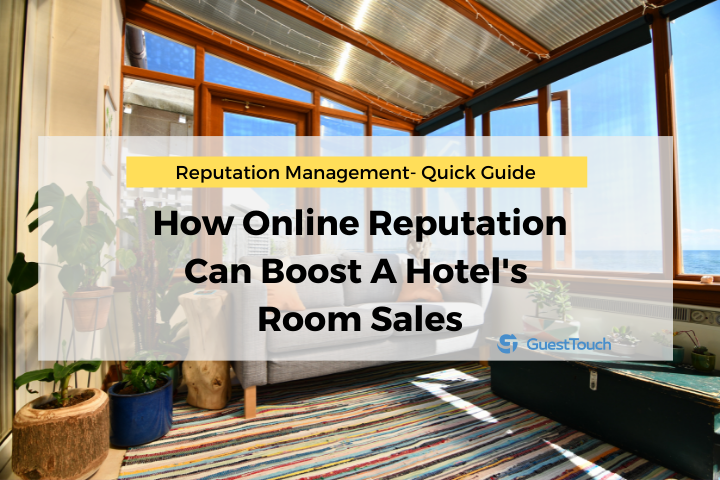 hotel reputation management room sales feature image